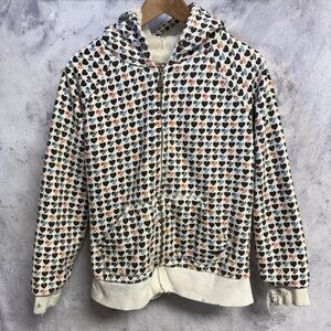 Vintage Roxy Hoodie Sweatshirt Womens Large Full Zip Lined Y2K 2000s